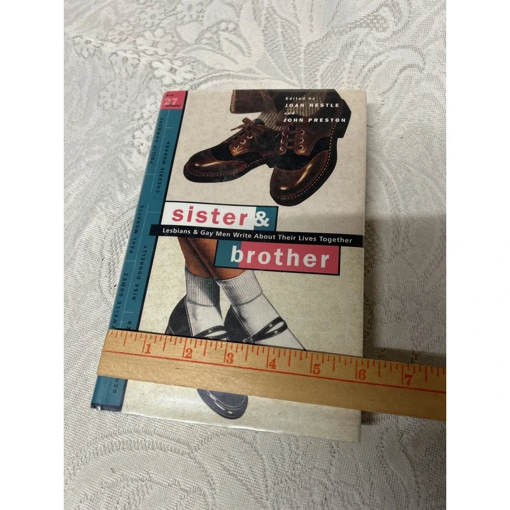 Sister & Brother Joan Nestle John Preston LGBTQ Essays Hardcover 1994 006251055X